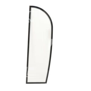 Steklo kabine zadnje levo 802X 803X JCB