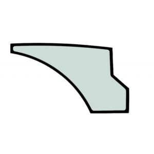 Spodnje steklo vrat levo TEREX kombinirka